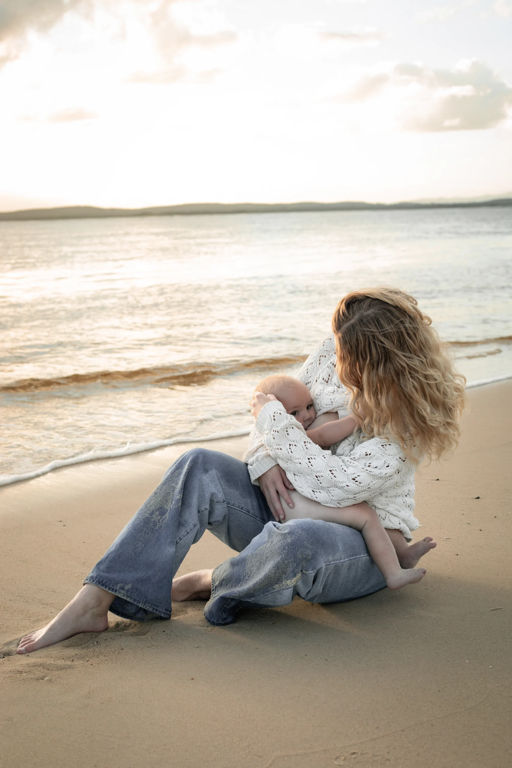 Un shooting photo entre une mère et son fils à Hyères.